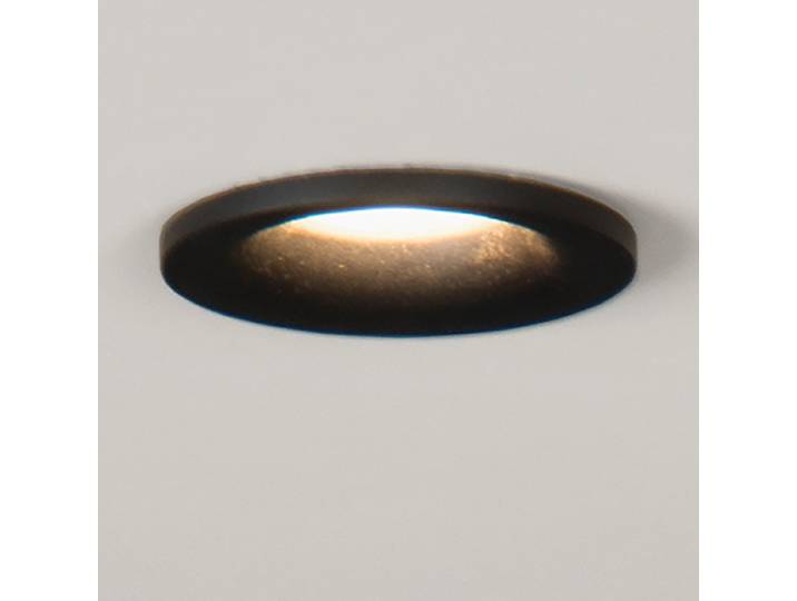 Badleuchte Ziva Typ A Ø 8cm Schwarz/Schwarz Aluminium GU10