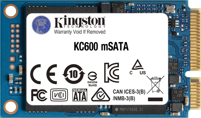 Kingston KC600 256 GB mSATA