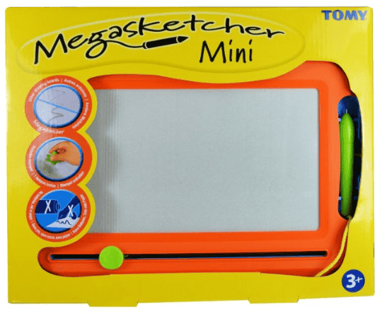 Mini Megasketcher by Tomy - Compact Drawing Tool for Kids - Mini Size