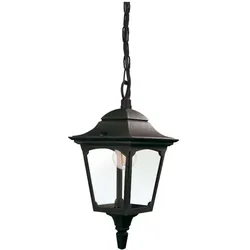 Deckenleuchte Außenleuchte Pendelleuchte Hängelampe Balkonleuchte Alu D 17 cm