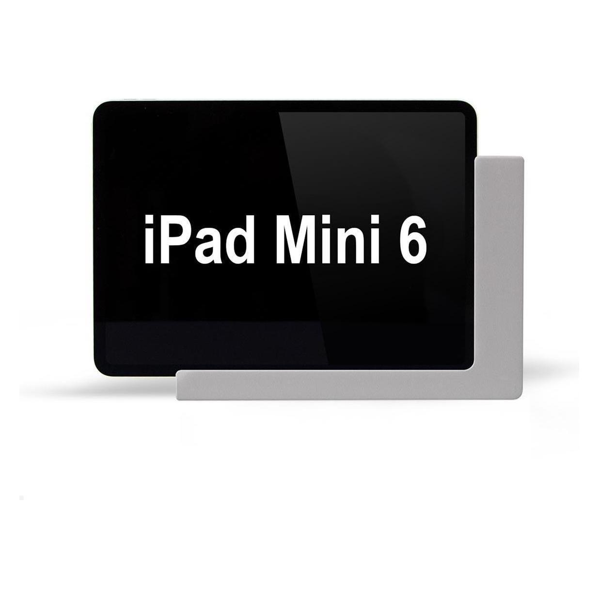 TabLines TWP019S Wandhalterung für Apple iPad Mini 6 (2021), silber (TWP019S)