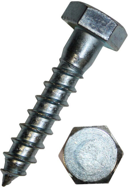 Dresselhaus Vis à bois hexagonale 6x40 galvanisée 0008/001/52 (0008/001/52 6x40)