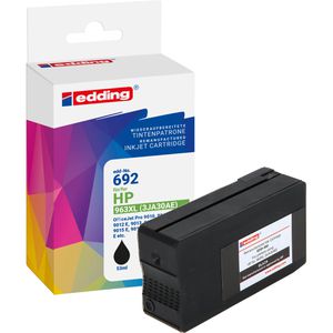 Edding kompatibel für HP 963XL, 3JA30AE, 2000 Seiten, schwarz,  Tinte EDD-692