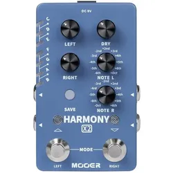 Mooer Pitch Shifter Effekt für E-Gitarre mit Pedal (E-Gitarre), Effektpedal, Grün