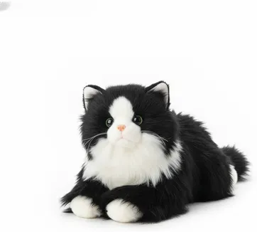 The Handy Homestead Plush Kitten Realistic Stuffed Animal Cat For Kids, Soft Cuddly Gift For Birthday & Playtime Plush Kitten Realistic Stuffed Animal Cat For Kids, Soft Cuddly Gift For Birthday & Playtime