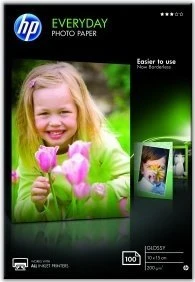 HP Everyday Glossy Photo Paper 10x15cm 200g 100 Stk.