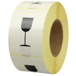 Transpak, Etiketten, Etiketten m.Anhängeöse Masse 65x130mm Qualität 190g/qm altweiss altweiss
