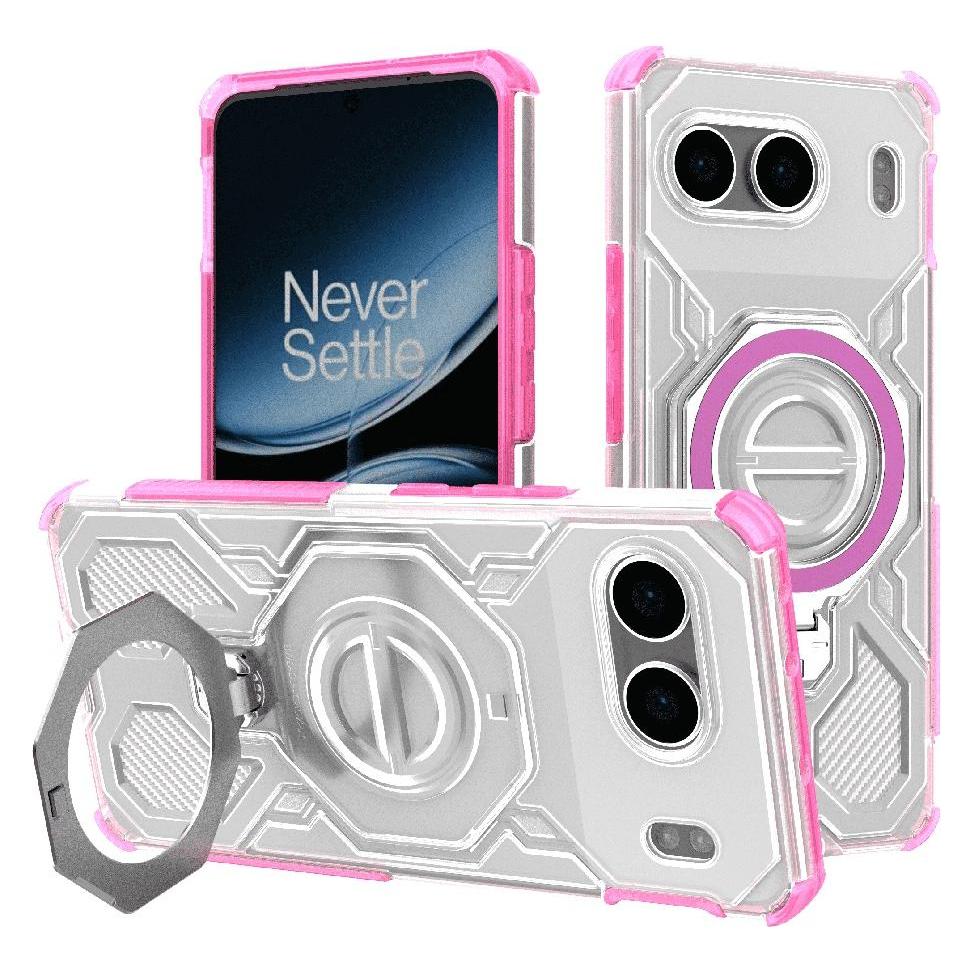 Techsuit - Carbon Shield PRO - OnePlus Nord 4 - Pink Transparent (OnePlus Nord 4) (59456771)