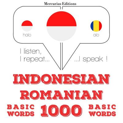 1000 essential words in Romanian - JM Gardner, Audio, 9782821146228