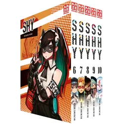 SHY – Band 6-10 im Sammelschuber, Comics + Manga von Bukimi Miki