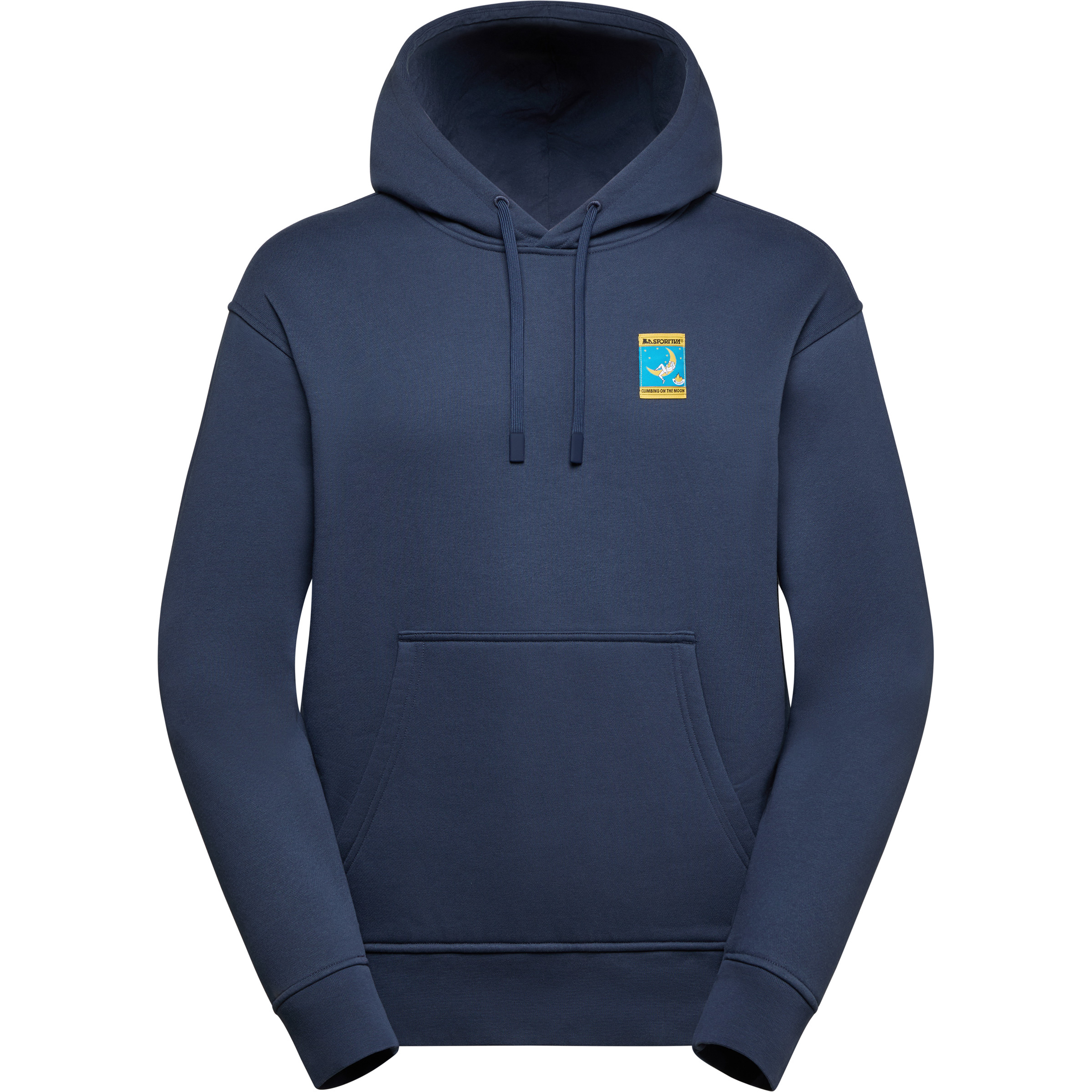 La Sportiva Moon Climb Hoodies blau Größe XXL Bouldern | Lifestyle Schnell trocknend