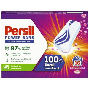 Persil Waschmittel Color Power Bars, Colorwaschmittel, 472 g, Waschladungen 16