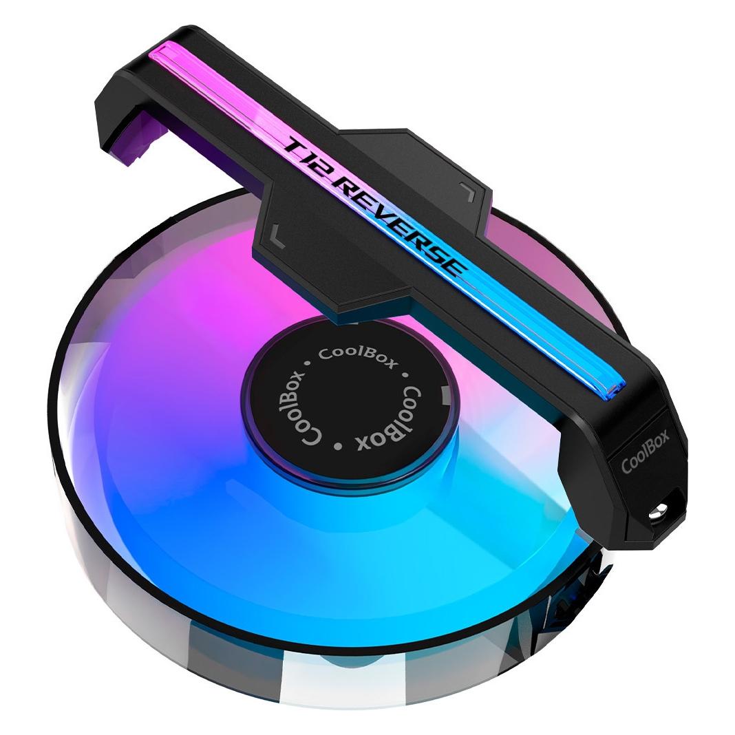 CoolBox T12 Reverse ARGB (120 mm, 1x) (COO-VA12-05ARB)