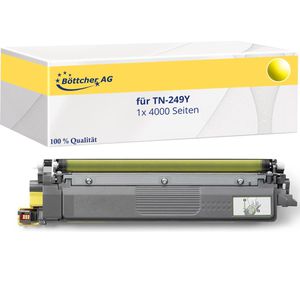 kompatibel für Brother TN-249Y, 4000 Seiten, gelb Kompatibler Toner