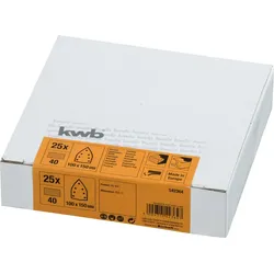 kwb 25Delta Kl. gel 100x150xK40PRE 542364