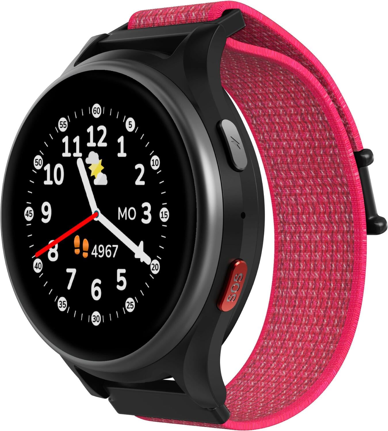 Anio 6 kinder smartwatch met GPS en oproepfunctie inclusief locatiebepaling en SOS-knop