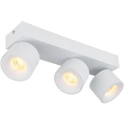 Globo LED-Strahler Rae Alu, Eisen, Stahl & Metall Weiß