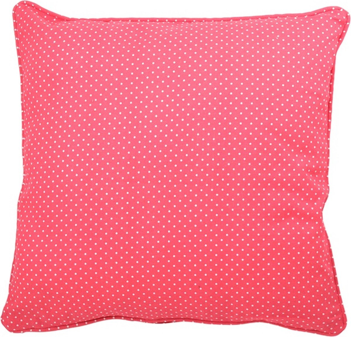 Linen & More Sierkussen Lizzy stip rood