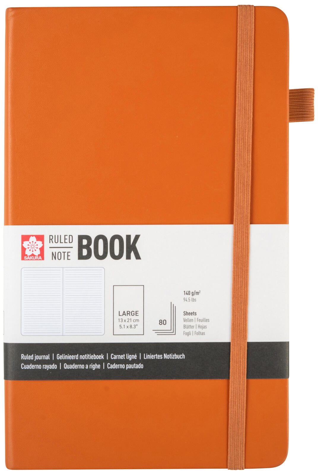 Sakura Notizbuch, liniert, 160 Seiten, ca. DIN A5 94146603