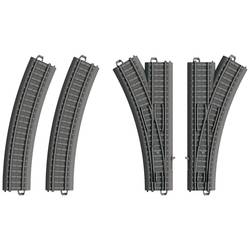 Märklin World 23401 H0 my world - Kunststoffgleis Weichen-Set