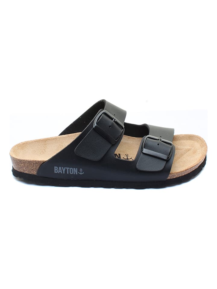 BAYTON Pantoletten "Atlas" in Schwarz - 35
