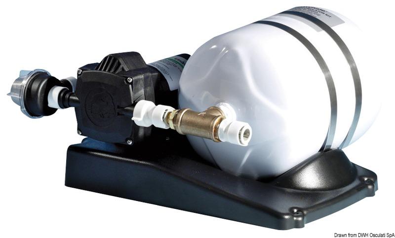 WHALE Wasser System Frischwasserpumpe 12 l/min 12V - Osculati 16.701.12