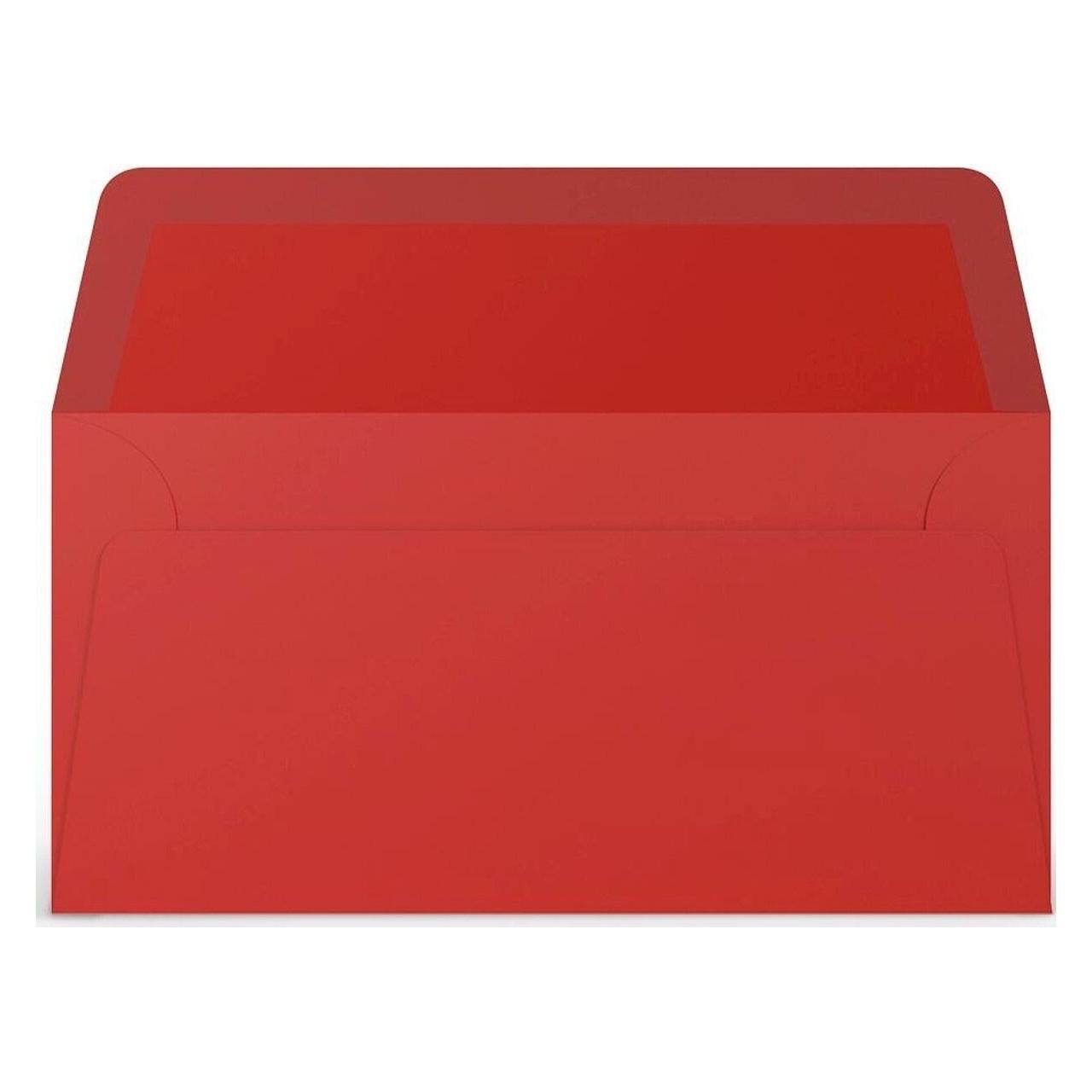 Magni Briefumschläge Coloretti DL 5er Klatschmohn (220 x 110 mm, 5x) (220702526)