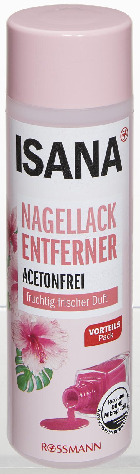ISANA Nagellackentferner 200 ml 4305615703541
