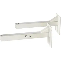 Celexon Wandabstandhalter 20cm (Wand- / Deckenhalterung), Leinwand Zubehör, Weiss