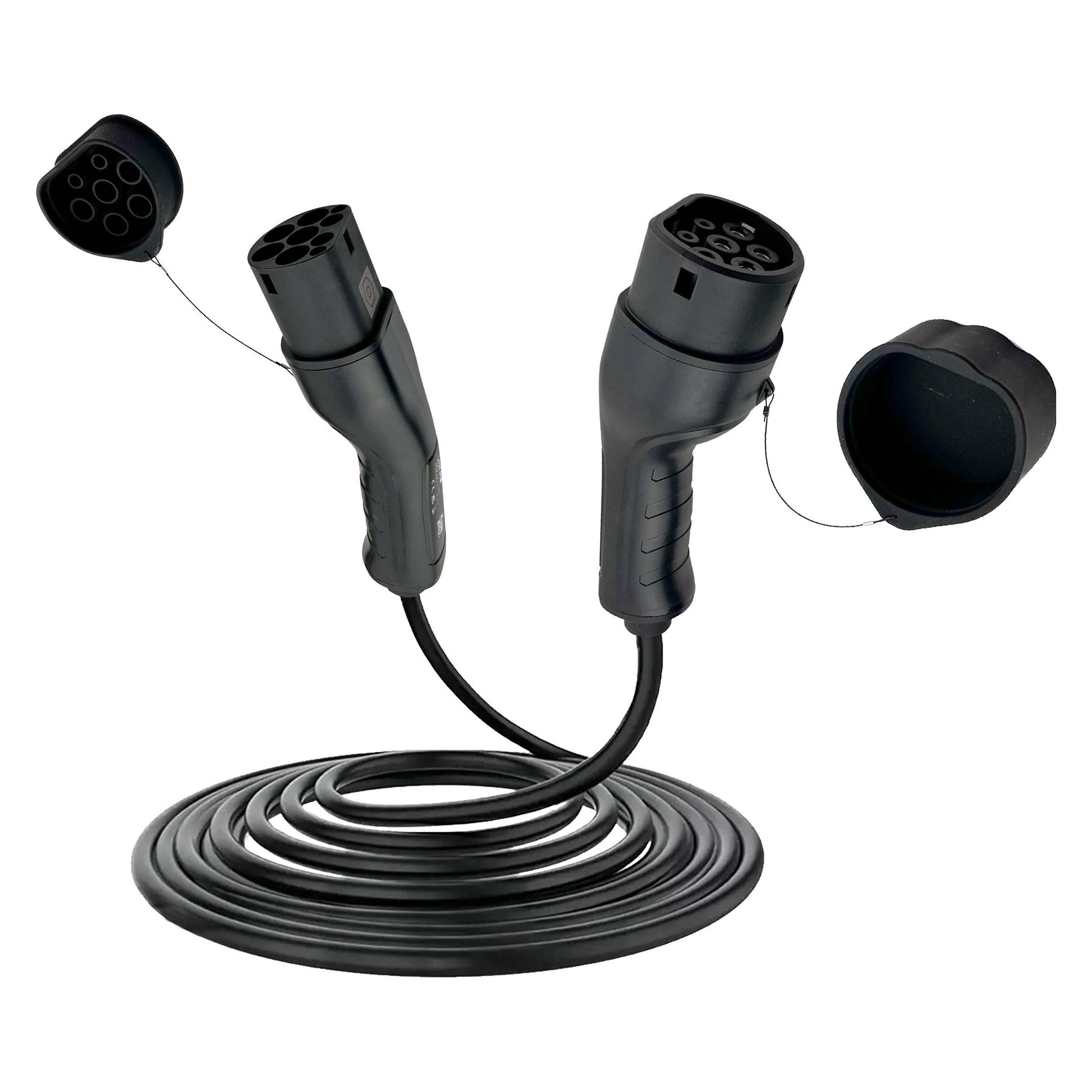 InLine EV Autoladekabel 22kW Typ2, 3-phasig, 2,5m (Typ 2, 22 kW, 32 A, 2.50 m) (16282I)