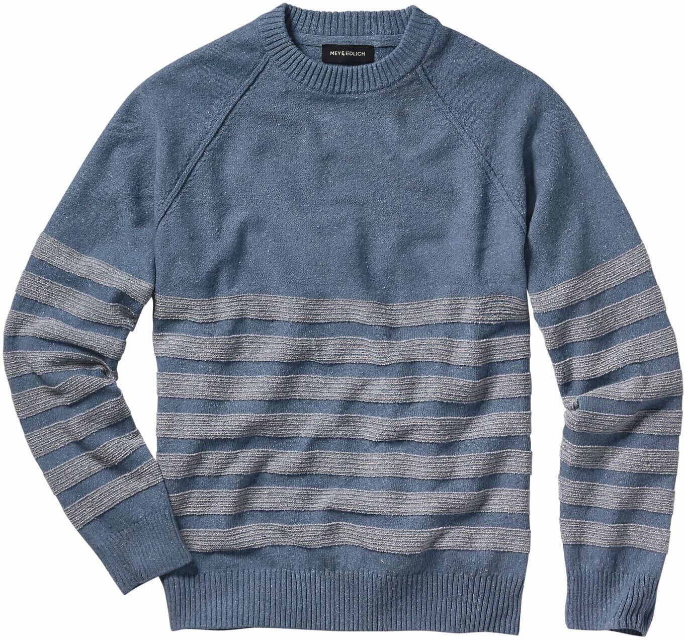 Mey & Edlich Kringel-Pullover Blau 56