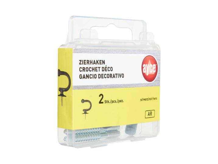 Ayce Zierhaken mit Dübel