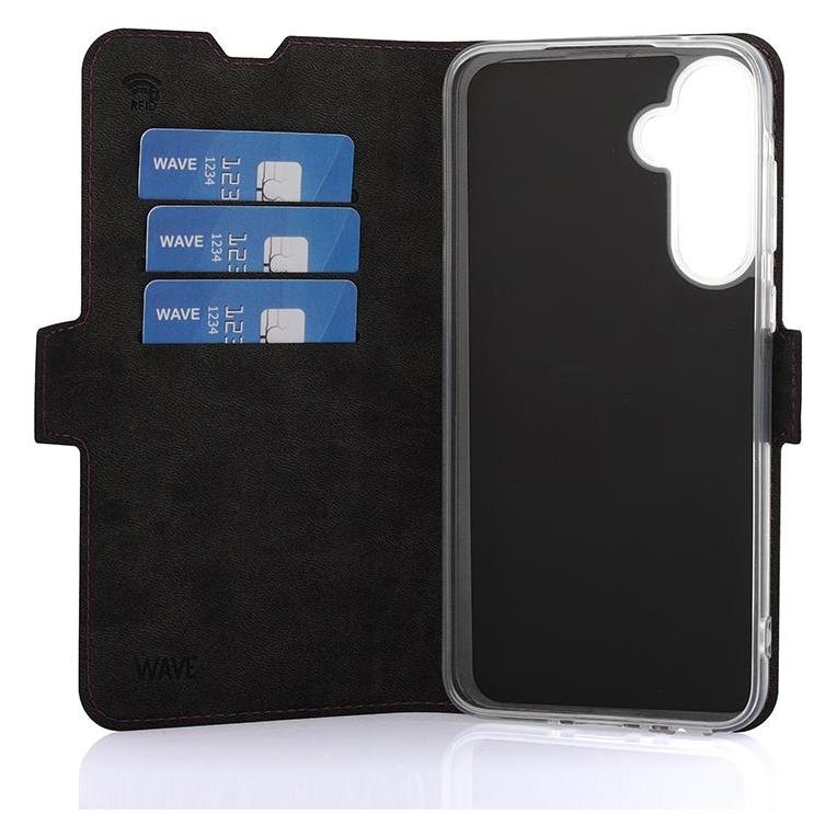 Wave BookCase -suojakuori, Samsung Galaxy A35, Smoky Sangria (Samsung Galaxy A35) (WAVE-BC-SS-A355G-SM)