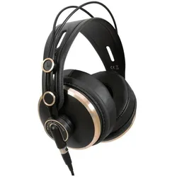Omnitronic SHP-950M Deluxe-Monitoring-Kopfhörer (NC, Kabelgebunden), Kopfhörer, Schwarz