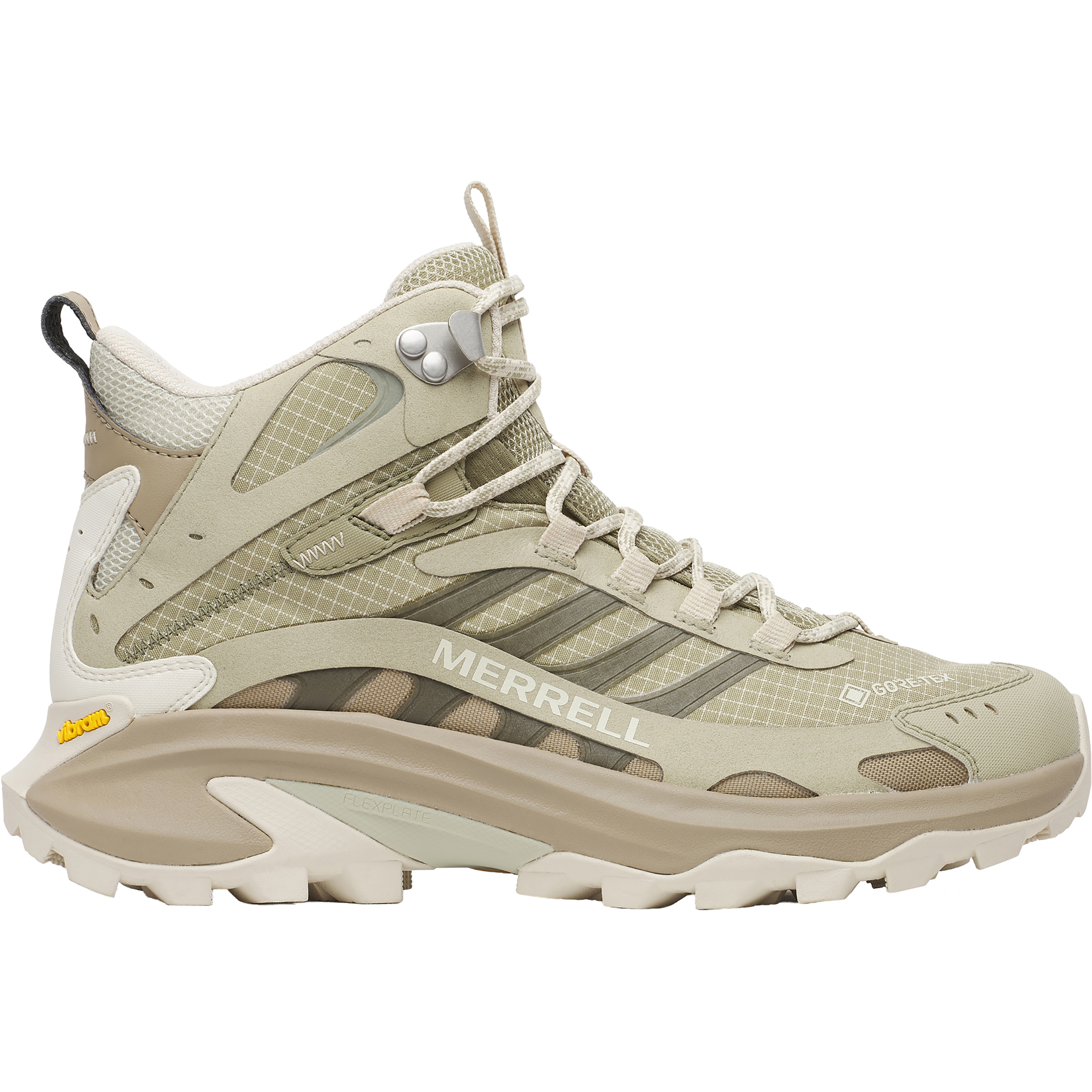 Merrell Moab Speed 2 Mid GTX Damen Wanderschuhe beige Größe 40.5 Trekking Wasserdicht