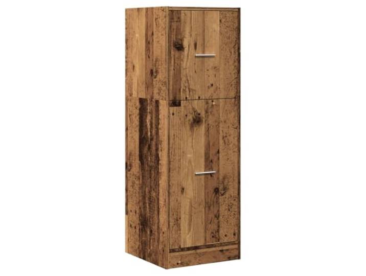 vidaXL Apothekerschrank Altholz-Optik 40x41x118 cm Holzwerkstoff