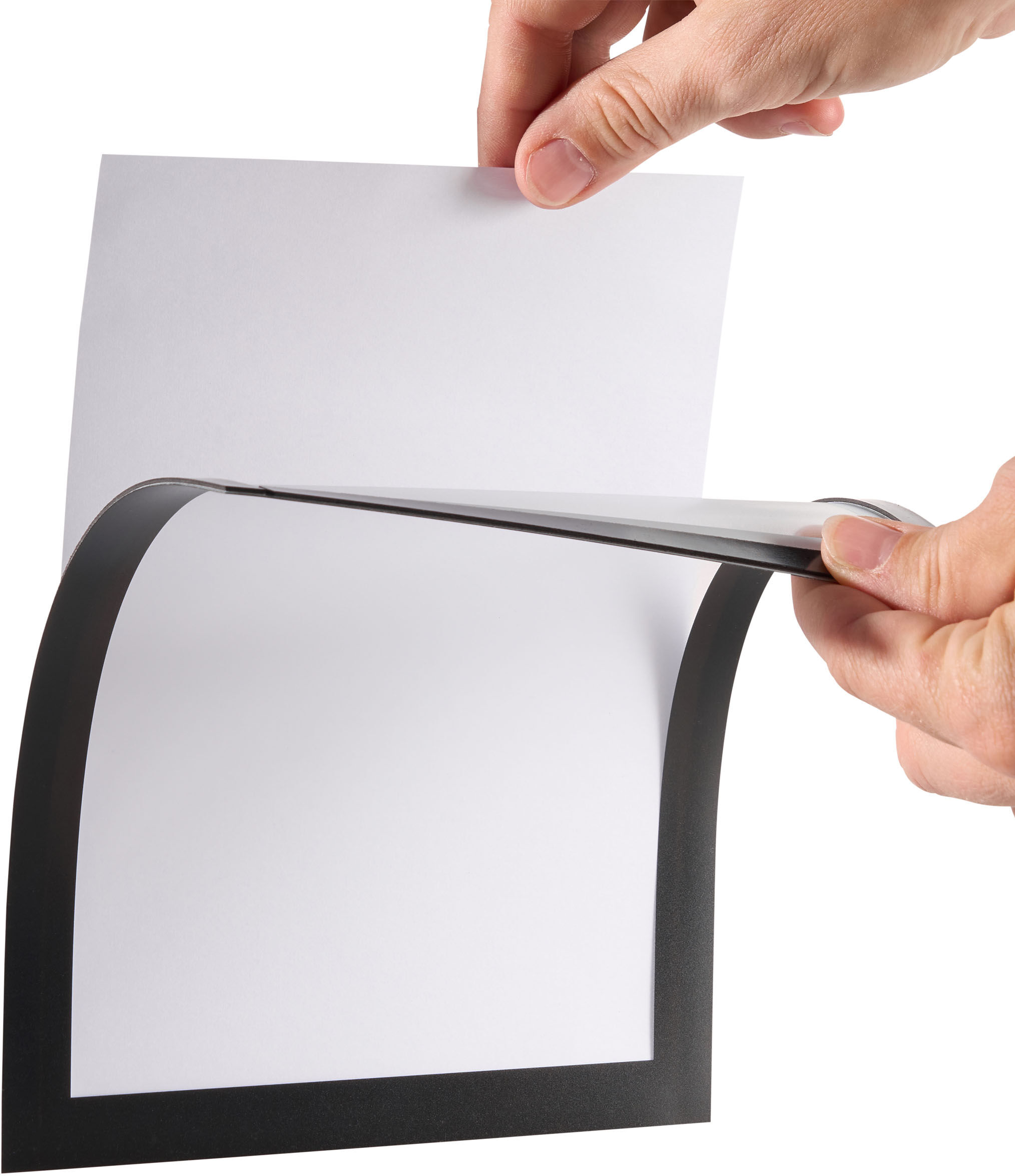 SPRINTIS Cadre magnétique A5, magnétique argent, PVC rigide
