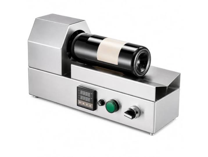 Digitale Schrumpfmaschine für Flaschenverschlüsse, Edelstahl, 0-400°C