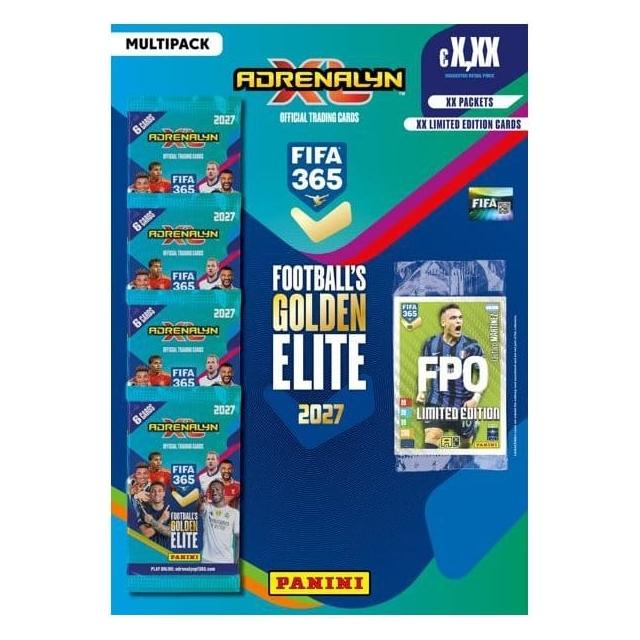 Panini FIFA 365 Adrenalyn XL 2027 Trading Cards Multipack Display (5) *ALLEMAND* (Deutsch, Booster Display) (PN61541)