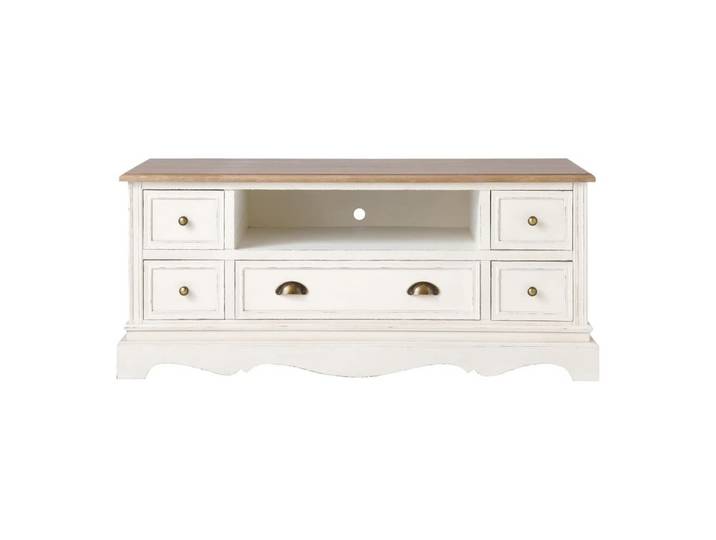 Meuble TV crème L117