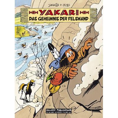 Yakari 25: Das Geheimnis der Felswand, Gebundene Ausgabe von André Jobin, Salleck Publications, 978-3-89908-314-9
