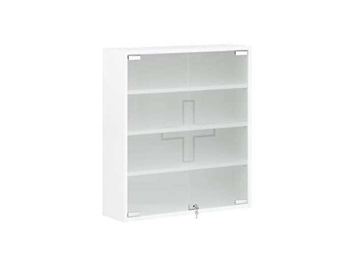 Schildmeyer Bjarne 158506 Armoire à Pharmacie\, Blanc Mat\, 64\,2 x 19\,6 x 71\,4 cm