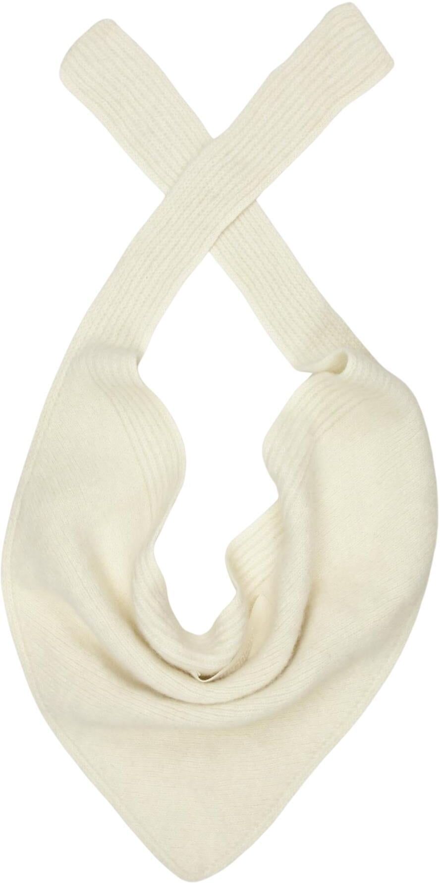 Jacquemus Damen Schal oder Tuch, Cremeweiß, Alpaka / Synthetik / Wolle - Second Hand