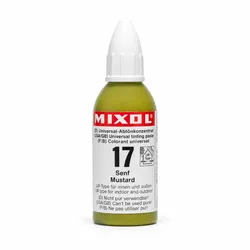 Mixol Abtönkonzentrat 20 ml Nr. 17 senf