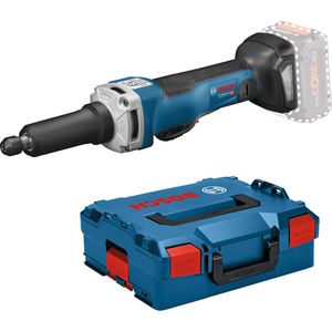 Bosch Geradschleifer GGS 18V-23 PLC, Akku, 18V, mit Spannzange und Koffer