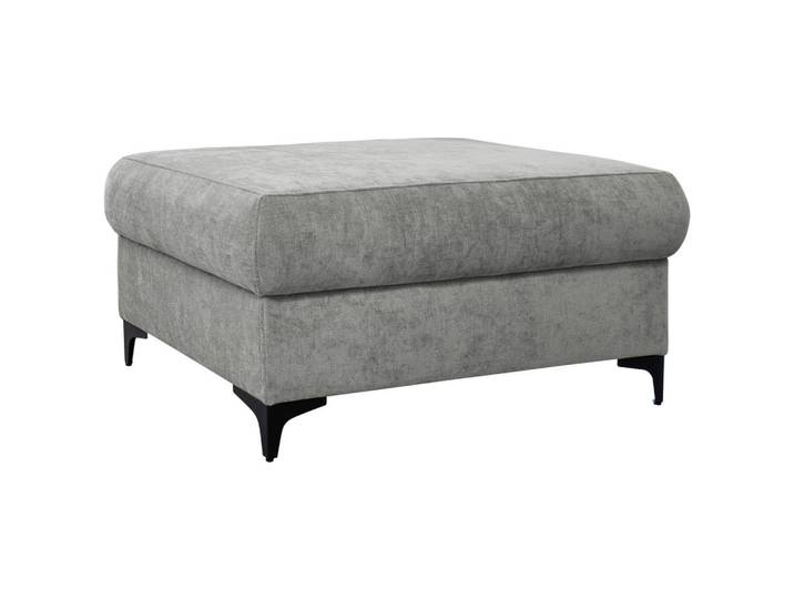 Stylife Hocker, Grau, Metall, rechteckig, 101x49x66 cm, Stoffauswahl, Wohnzimmer, Hocker, Sitzhocker