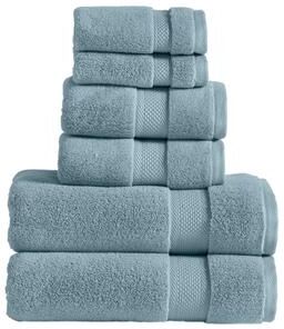 Modern Threads Luxury 6-Piece Cotton Quick-Dry Towel Set