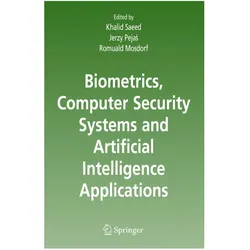 Biometrics, Computer Security Systems and Artificial Intelligence Applications, Fachbücher von Khalid Saeed, Jerzy Pejas, Romuald Mosdorf