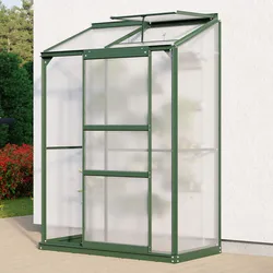 Vitavia Anlehn-Gewächshaus "Styx 900",smaragd,0,9 m2