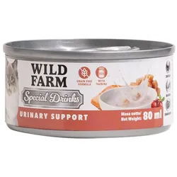 WILD FARM Special Drink Urinary Support mit Huhn, Lachs und Preiselbeeren 80ml